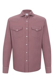 Вельветовая рубашка Brunello Cucinelli