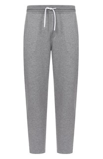 Брюки из хлопка и кашемира Brunello Cucinelli