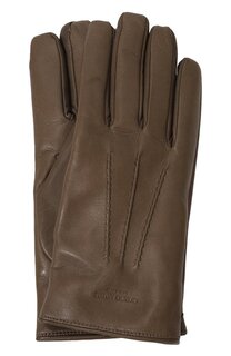 Кожаные перчатки Giorgio Armani