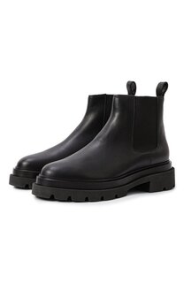 Кожаные челси Santoni