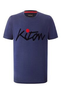 Хлопковая футболка Kiton