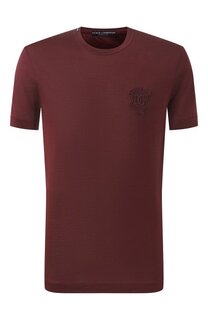 Шелковая футболка Dolce & Gabbana