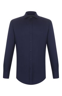 Хлопковая сорочка Brunello Cucinelli