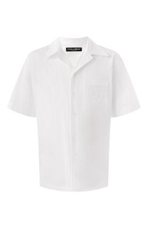 Хлопковая рубашка Dolce & Gabbana