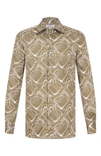 Хлопковая рубашка Kiton