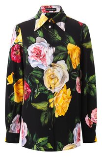 Шелковая блузка Dolce & Gabbana