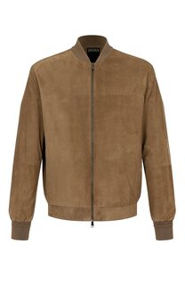 Замшевый бомбер Zegna