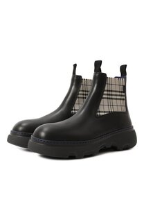 Кожаные челси Creeper Burberry
