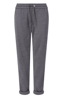 Брюки из хлопка и шелка Brunello Cucinelli