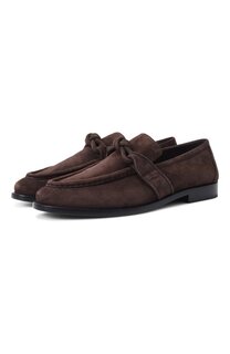 Замшевые лоферы Astaire Bottega Veneta