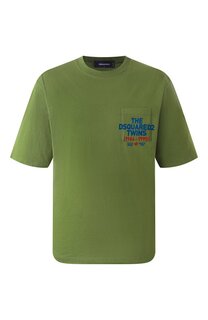 Хлопковая футболка Dsquared2