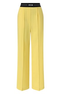 Шерстяные брюки MSGM
