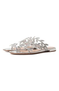 Кожаные шлепанцы Flavia Gianvito Rossi