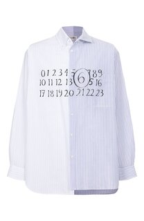 Хлопковая рубашка MM6