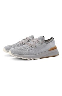 Текстильные кроссовки Brunello Cucinelli