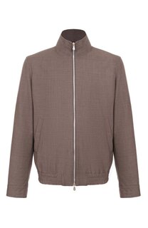 Шерстяной бомбер Brunello Cucinelli