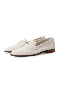 Кожаные пенни-лоферы Santoni