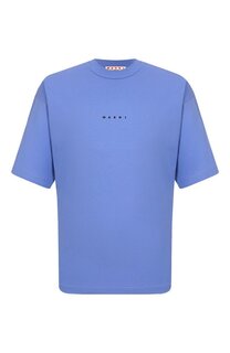 Хлопковая футболка Marni