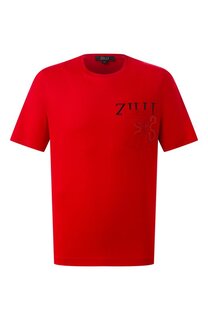 Хлопковая футболка Zilli