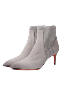 Комбинированные ботильоны Santoni