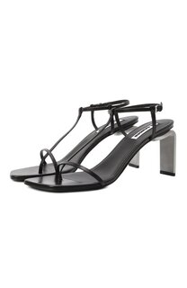 Кожаные босоножки Jil Sander