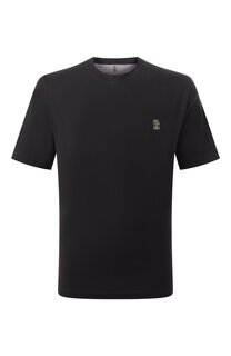 Хлопковая футболка Brunello Cucinelli