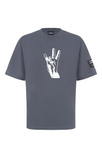 Хлопковая футболка Comme des Fuckdown