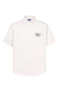 Хлопковая рубашка HUGO Blue