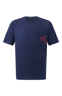 Хлопковая футболка Zilli