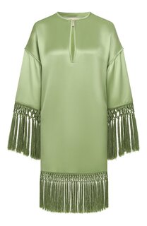 Атласное платье Valentino