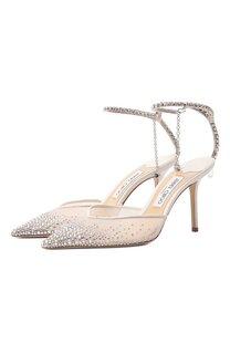 Текстильные туфли Saeda 85 Jimmy Choo