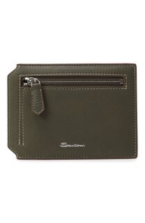 Кожаный футляр для кредитных карт Santoni