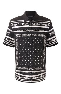 Хлопковая рубашка Dolce & Gabbana