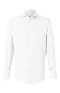 Хлопковая рубашка Brunello Cucinelli