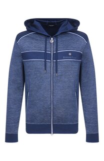 Толстовка из шелка и льна Stefano Ricci