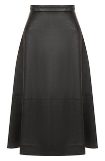 Кожаная юбка Balenciaga