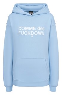 Хлопковое худи Comme des Fuckdown