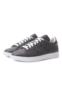 Кожаные кеды Kiton