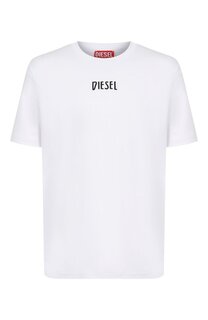 Хлопковая футболка Diesel