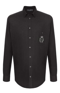Льняная рубашка Dolce & Gabbana