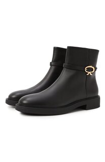 Кожаные ботинки Ribbon Dumont Gianvito Rossi