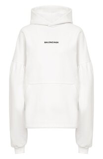 Хлопковое худи Balenciaga