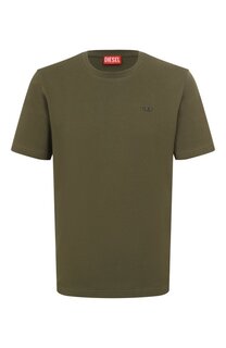 Хлопковая футболка Diesel