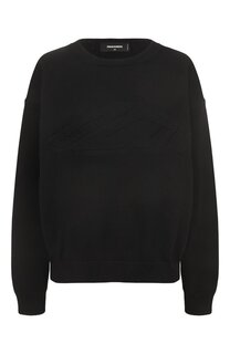 Хлопковый пуловер Dsquared2