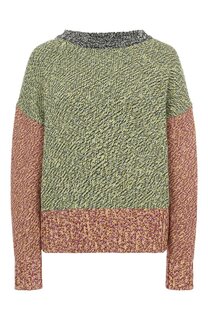 Свитер из хлопка и шерсти Weekend Max Mara