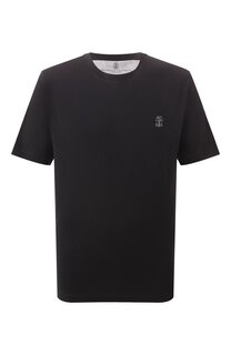 Хлопковая футболка Brunello Cucinelli