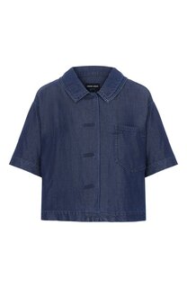 Джинсовая рубашка Giorgio Armani