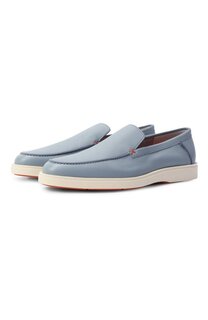 Кожаные лоферы Santoni