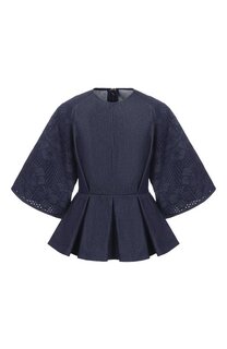 Джинсовый топ Elie Saab