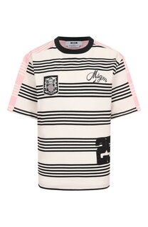Хлопковая футболка MSGM
